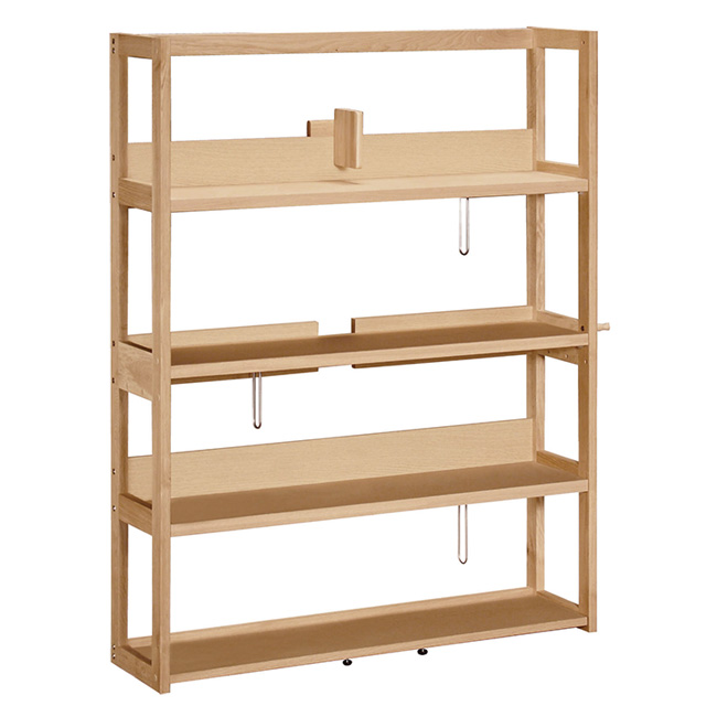 Buona scelta 書棚 オープンタイプ 幅115cm QT3575 ピュアオーク通販