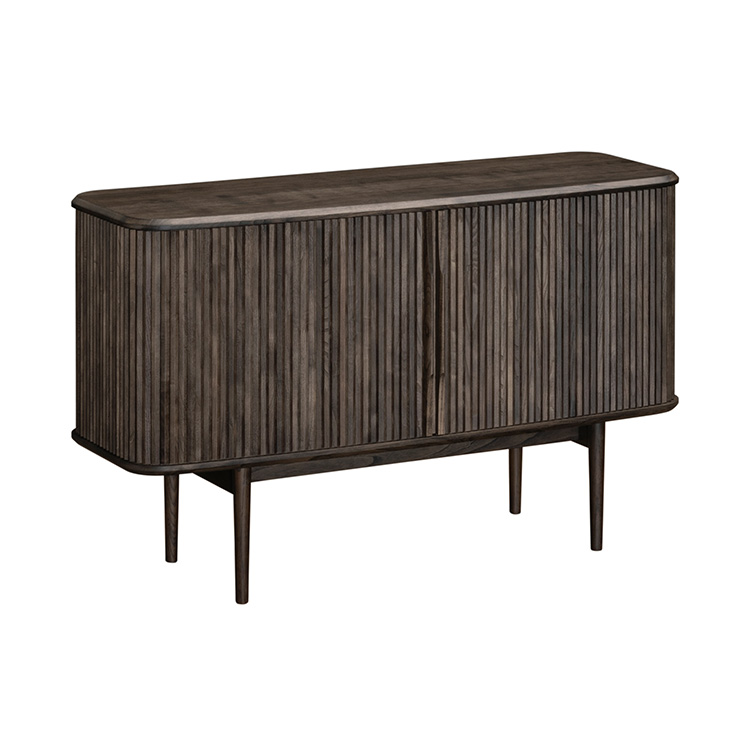 ロールドアキャビネット 幅150cm QW5400 スモークドオークKR 通販