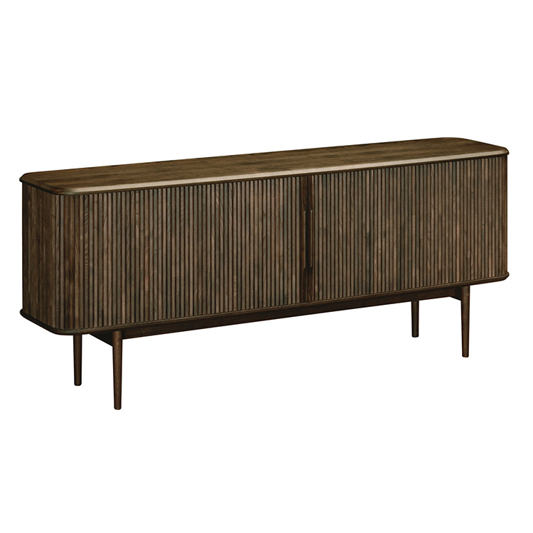 ロールドアキャビネット 幅180cm QW6400 スモークドオークKR 通販