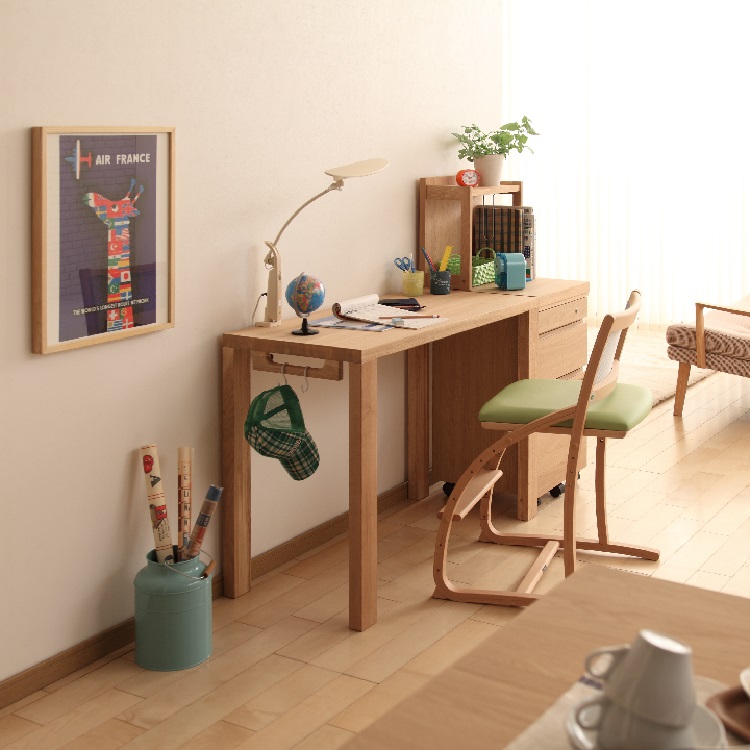 Buona scelta デスク 幅100×奥行45cm ST3087 ピュアオーク 通販