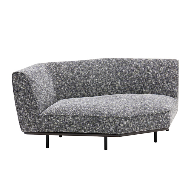 コーナーソファ UW7201 幅189cm ミッドナイトブルー タニック