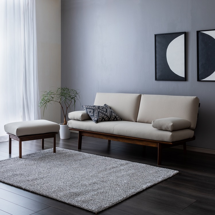 3人掛ソファ WG3003 ベージュ ローストビーチ 通販 | 【公式】カリモク