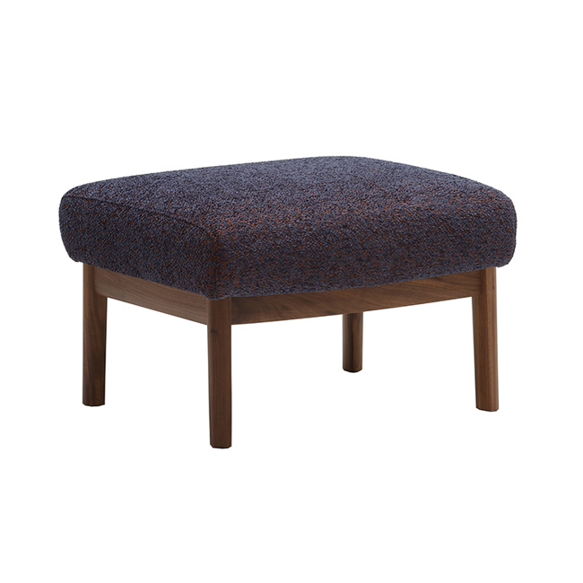 スツール WW5706 ネイビー ウォールナットナチュラル 通販 | 【公式