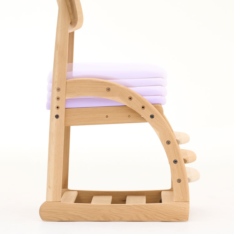 デスクチェア XT1801 ラベンダーパープル ピュアオーク 通販 | 【公式