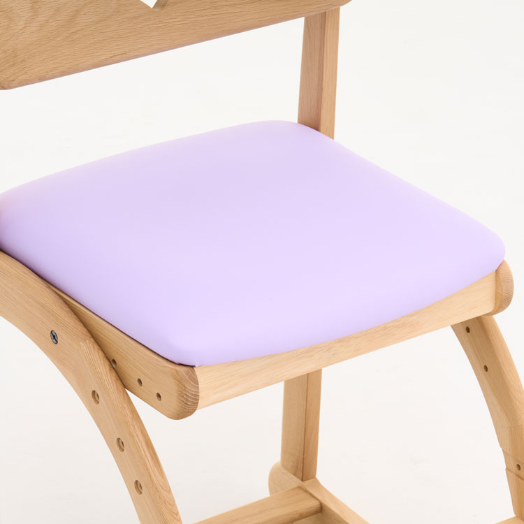 デスクチェア XT1801 ラベンダーパープル ピュアオーク 通販 | 【公式