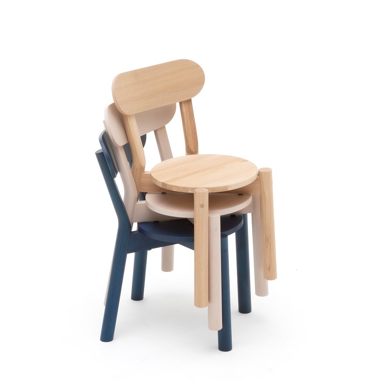 Castor Kids Chair キャストールキッズチェア C3477A インディゴブルー