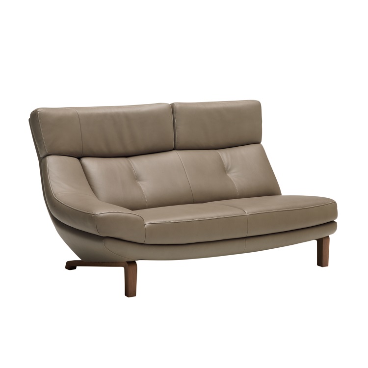 左肘2人掛ソファ ZU4629 グレージュ モカブラウン 通販 | 【公式