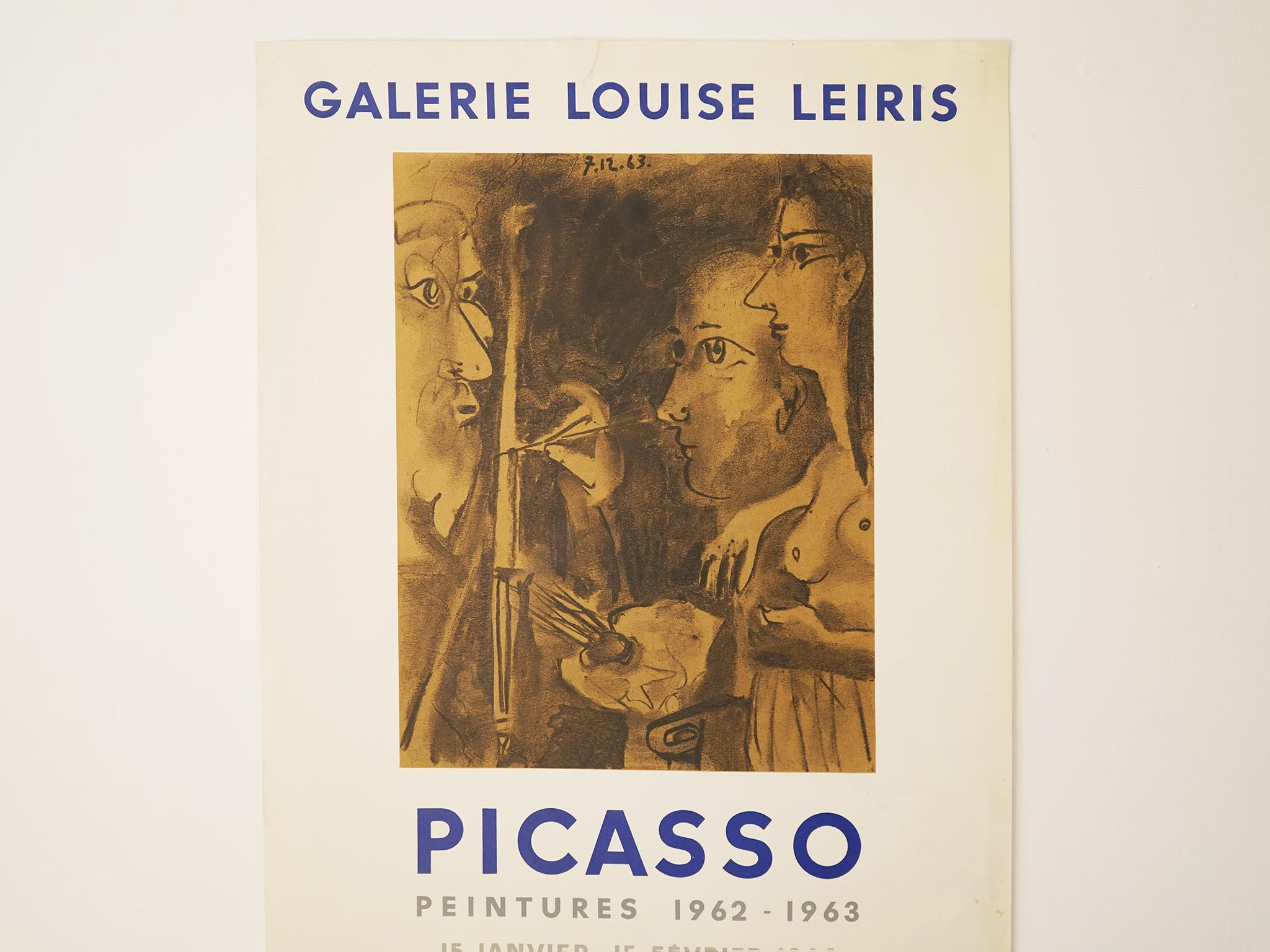 Pablo Picasso（パブロ・ピカソ）1964年展示会 ギャラリー・ルイーズ