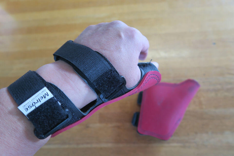 メルローズ社製の「車いす用グローブ」のデモをしました♪ to daiさん