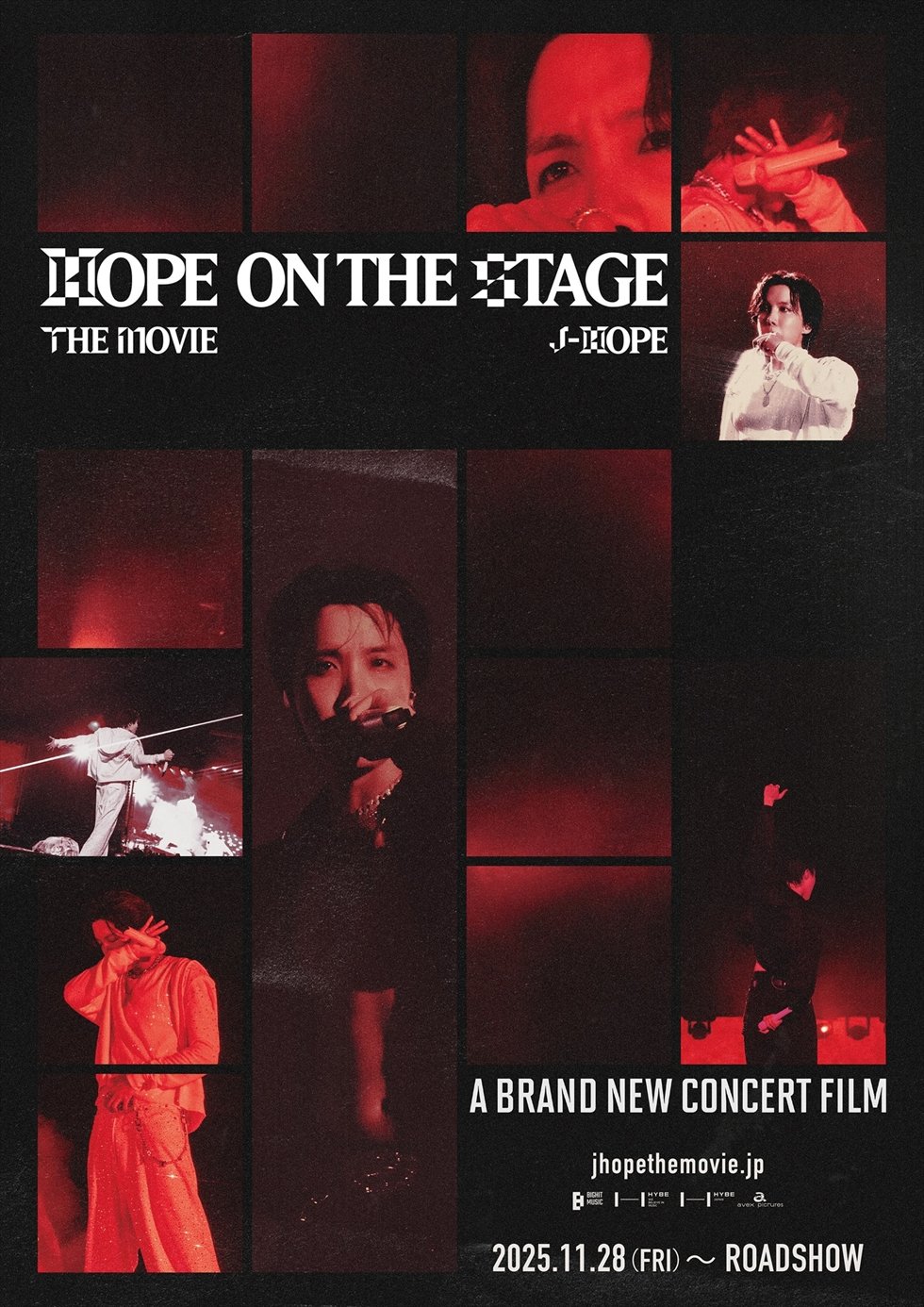 BTS J-HOPE『j-hope Tour 'HOPE ON THE STAGE' THE MOVIE』日本公開