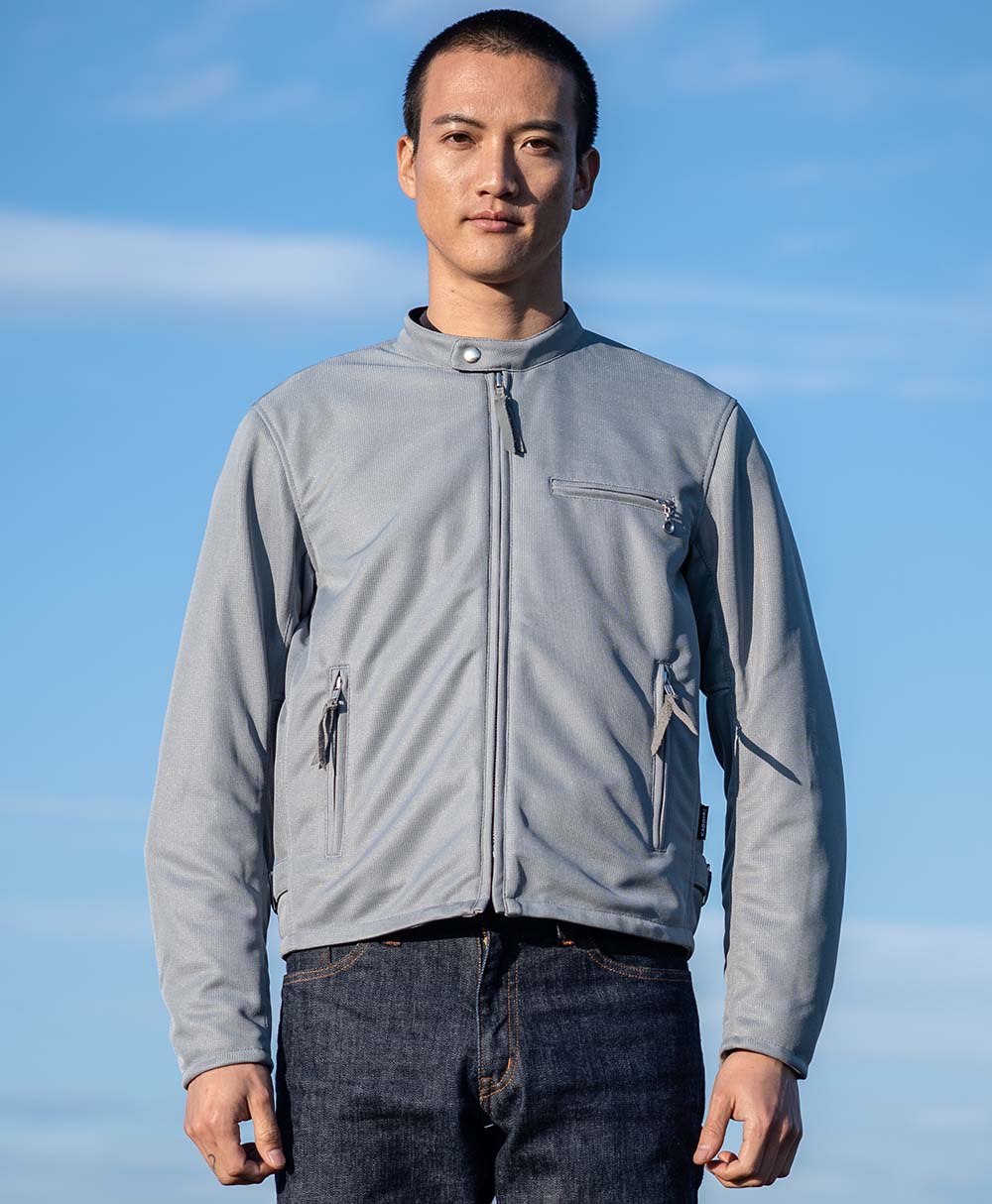 Mesh Jacket Bike Wear | Kadoya Official Online Shop | MR-2 / Gray