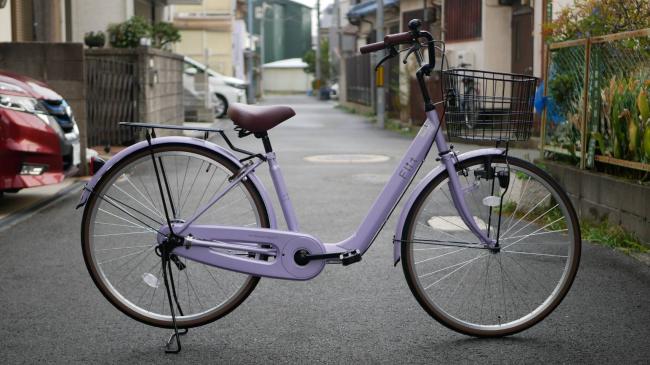 一般自転車】フリット 26インチ (ラベンダー) | S-tech(サカモトテクノ