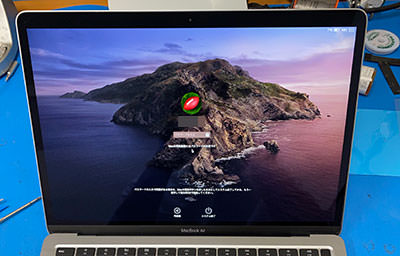 MacBook Air A2179 (2020年)液晶画面が割れた修理 | 液晶修理センター