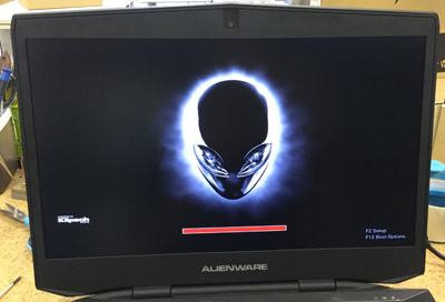 DELL ALIENWAREの液晶割れを修理しました | 液晶修理センター