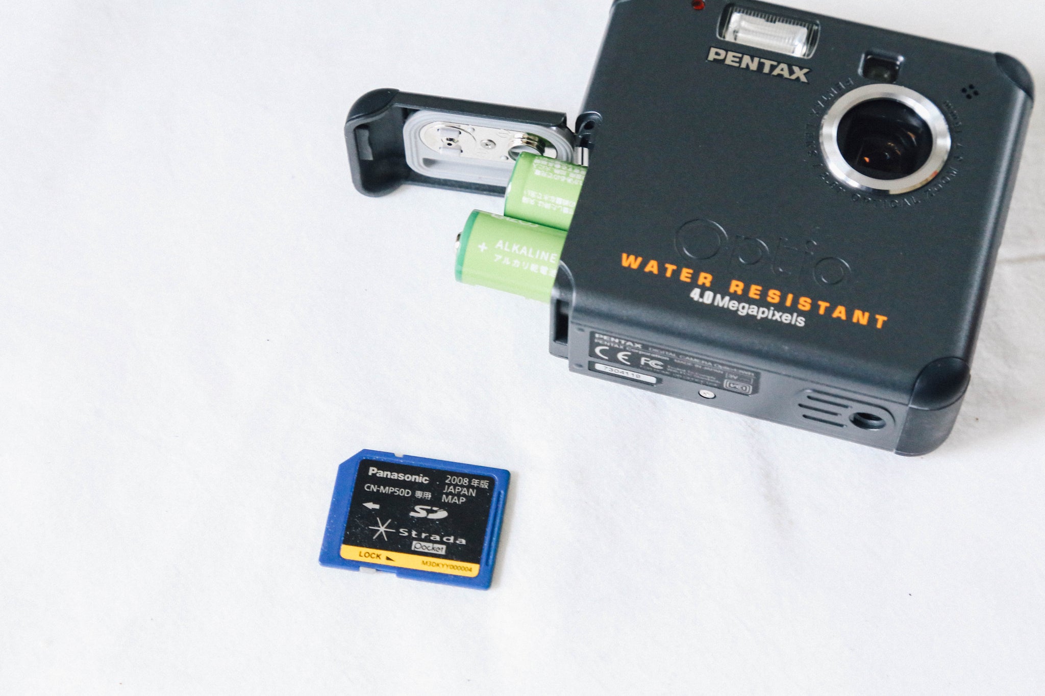 PENTAX Optio 43WR 防水デジタルカメラ 乾電池駆動 動作確認済み