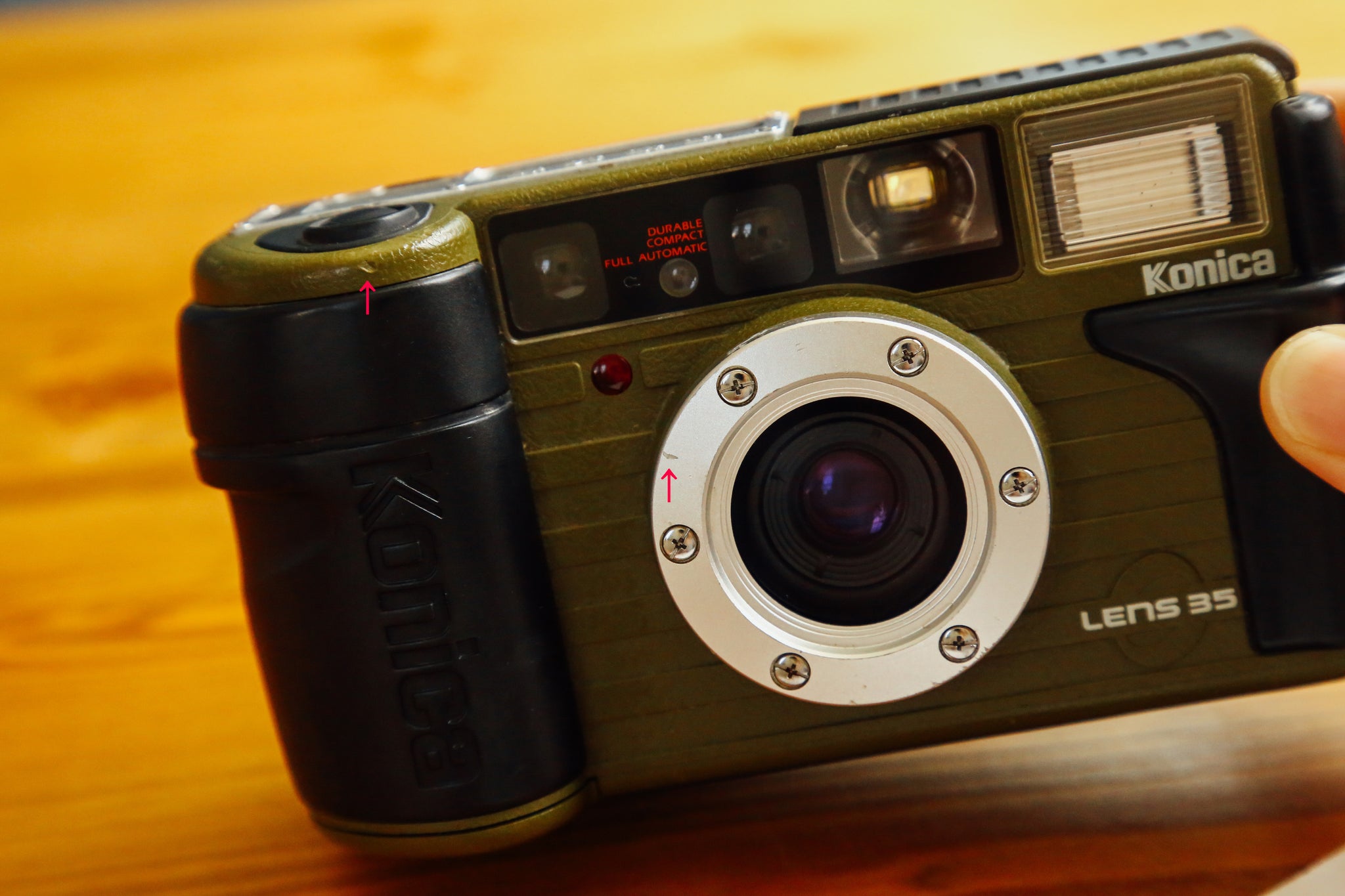 Konica 現場監督 グリーン【希少❗️】【完動品】菅田将暉さん愛用