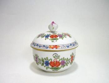 ブランド洋食器専門店のアイン / マイセン 【インドの花・多彩色