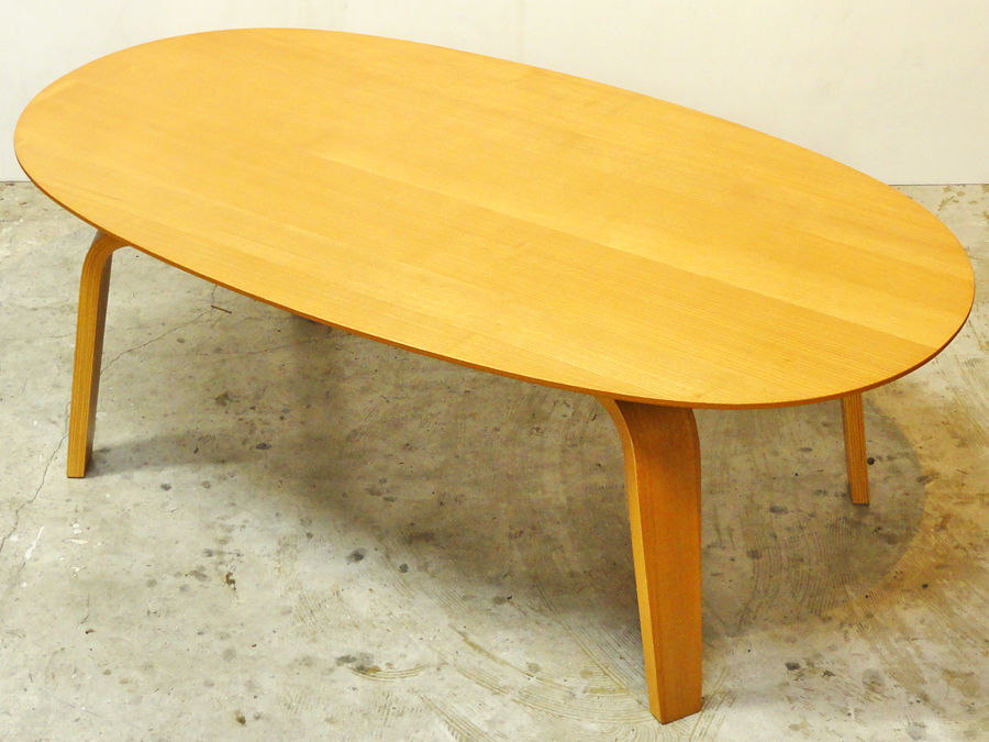 無印良品【MJ-KSS1100/N】楕円こたつ タモ材曲木脚 2016年製 良品計画