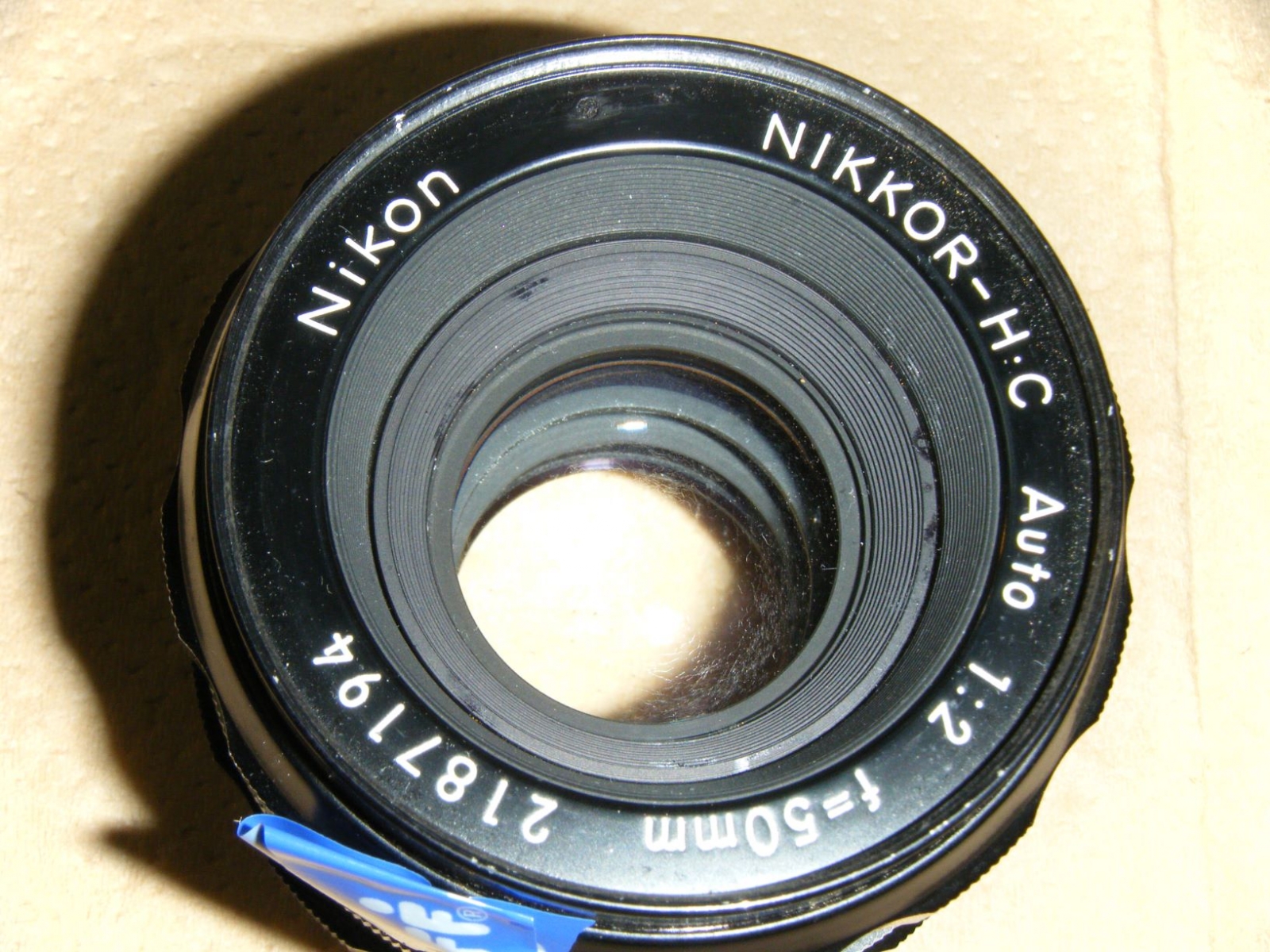 Nikon NIKKOR-H.C 50mm F2 ジャンクレンズ分解修理: ねこの空中散歩