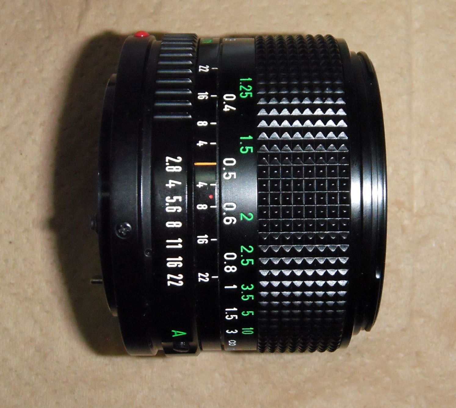 Canon New FD 24mm F2.8 ジャンクレンズ分解修理: ねこの空中散歩