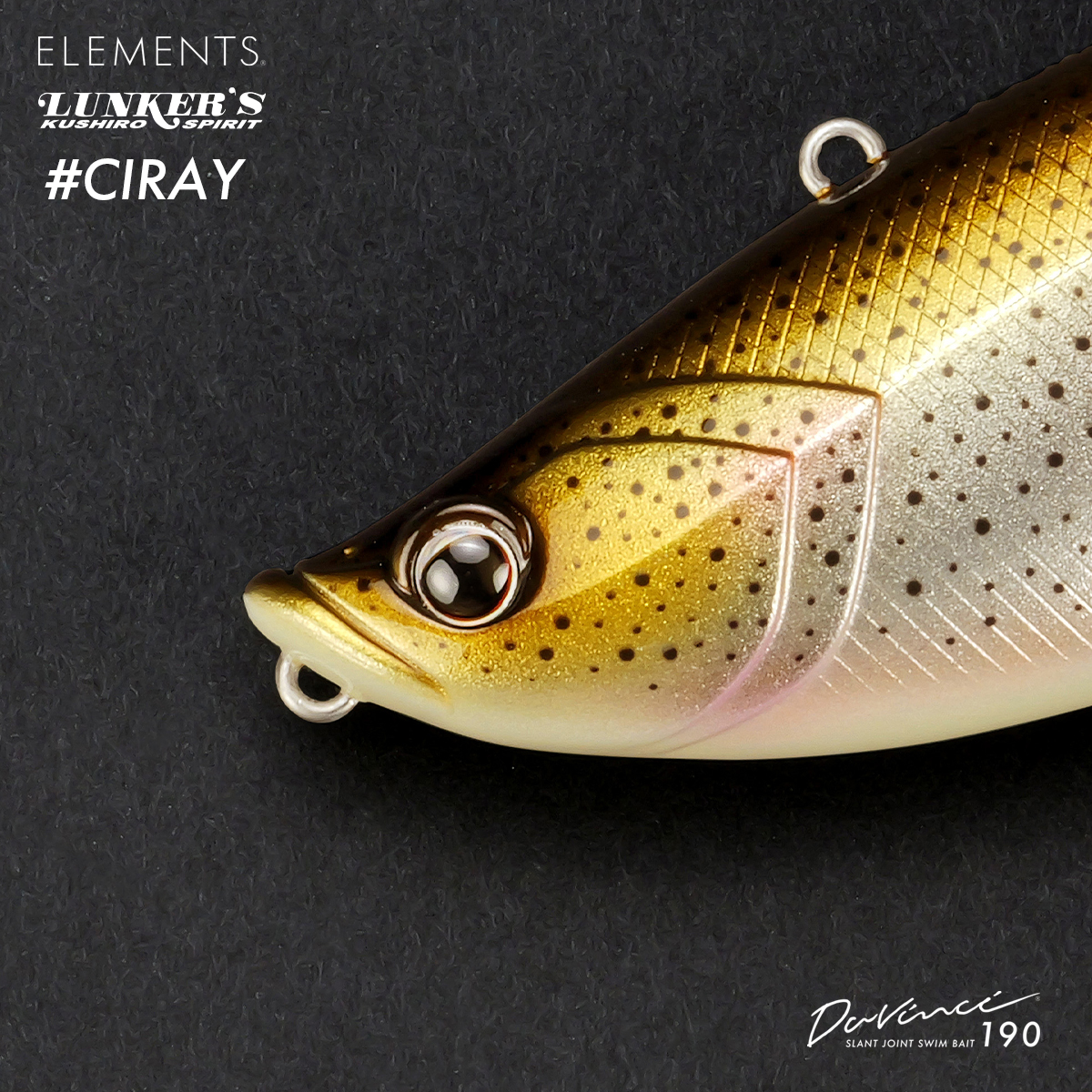 ダヴィンチ190 #CIRAY 受注生産モデルのご案内 – ELEMENTS®