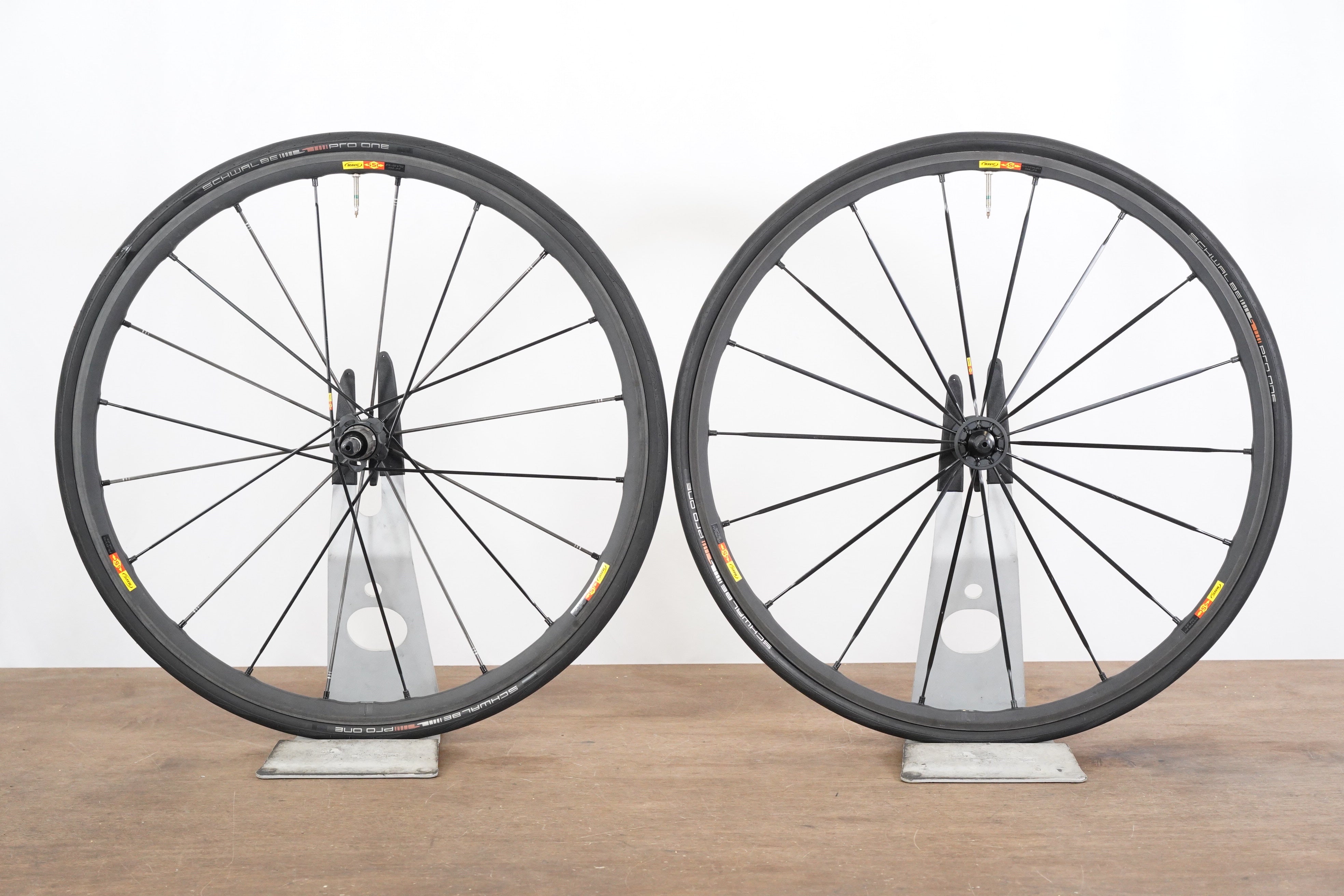 Mavic Ksyrium R-SYS/SLR Alloy Clincher Rim Brake Wheelset Shimano