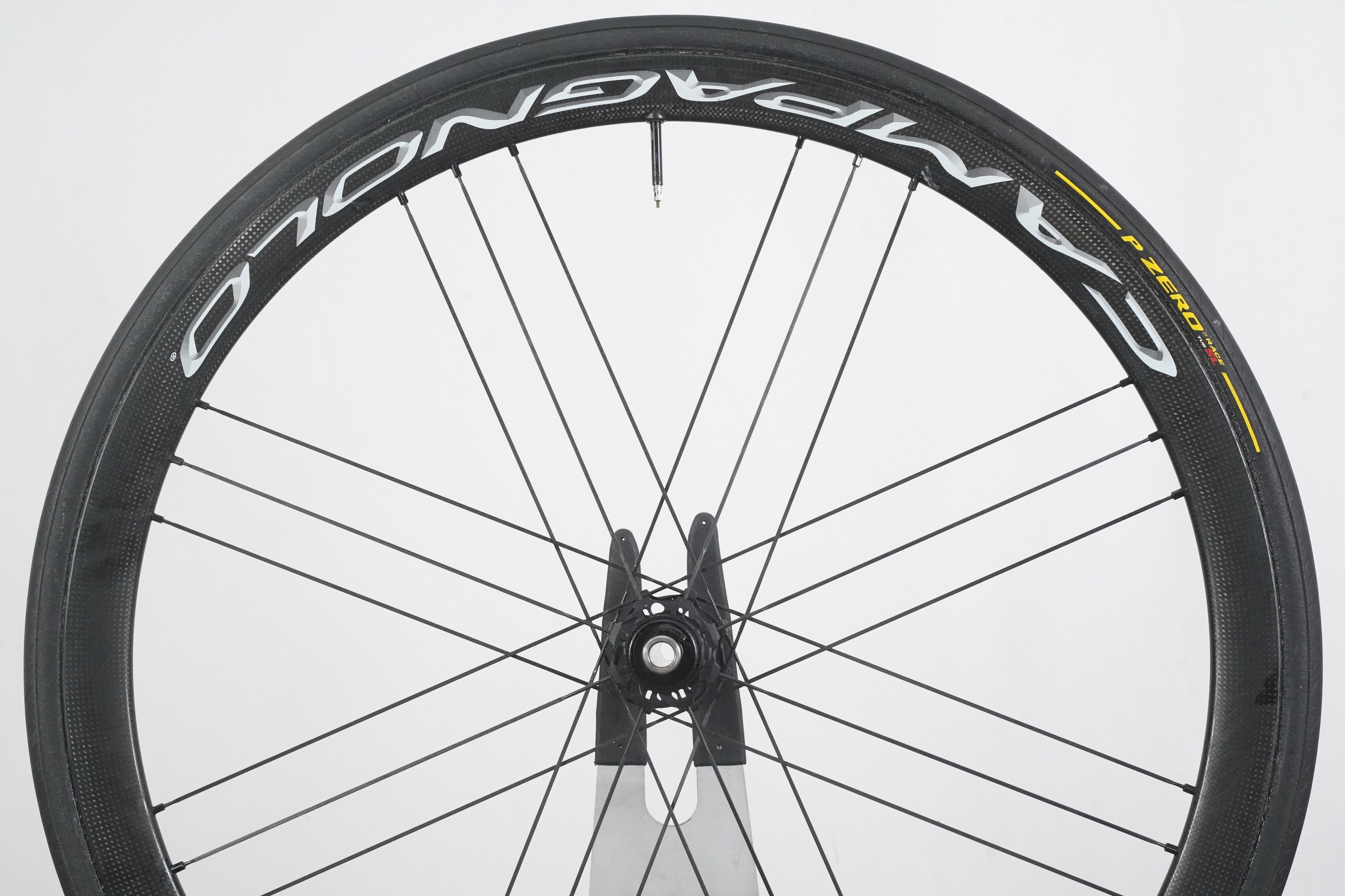 REAR Campagnolo Bora One 35 Carbon Tubular Disc Brake Wheel 11