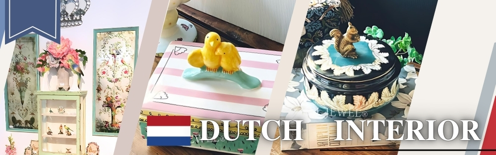 オランダ】ヴィンテージフラワーオーバルフォトフレーム ｜インテリア