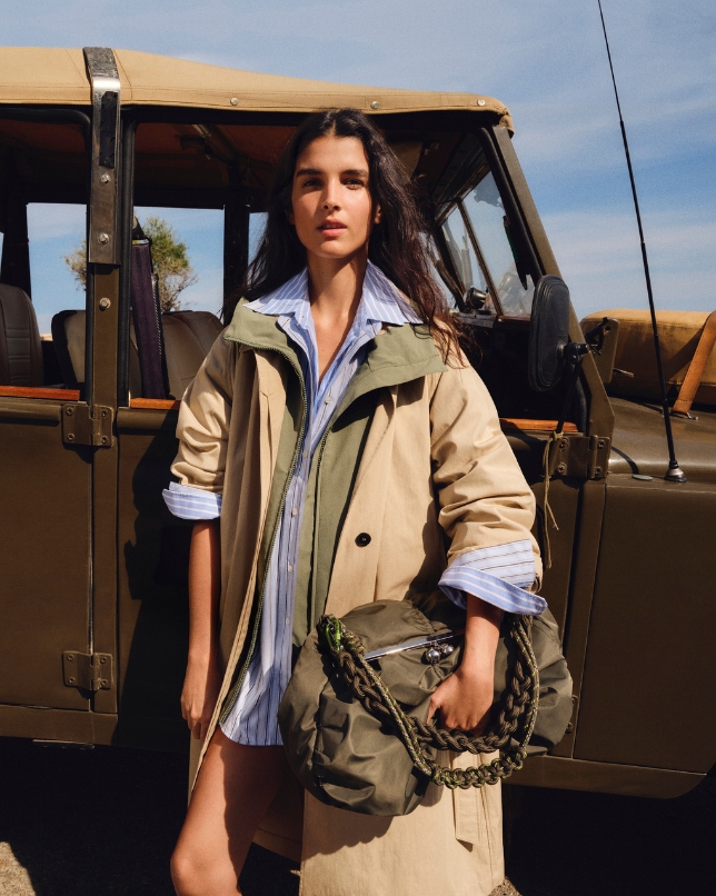 mina perhonen(ミナ ペルホネン)｜pc pal ケース(約32×24㎝)-mori no