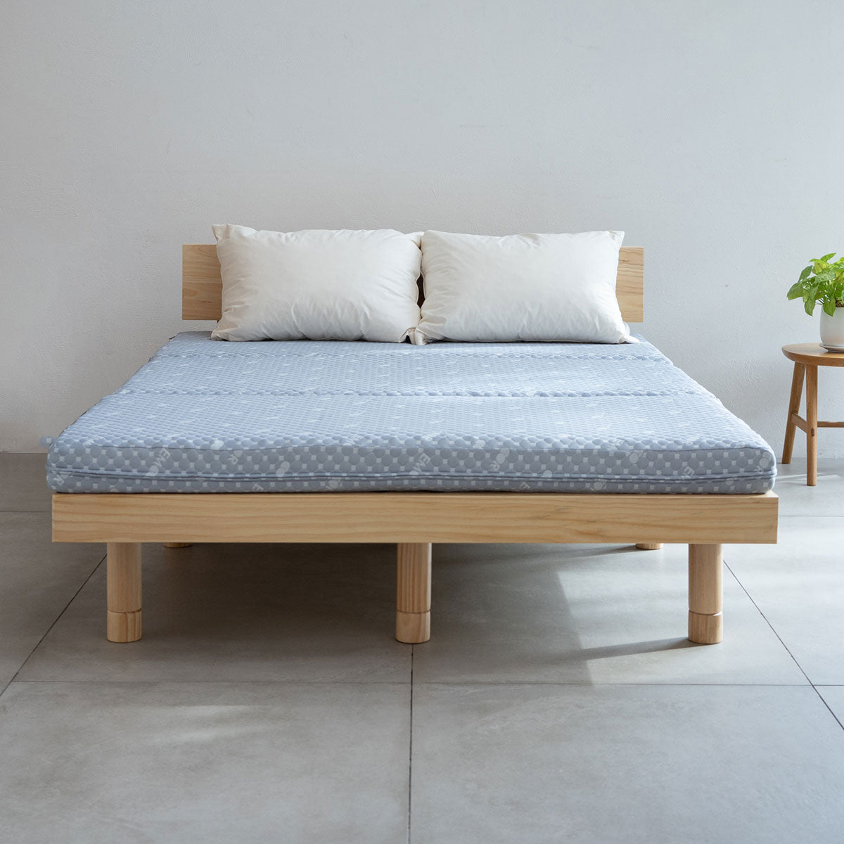 EMOOR LUXE】 3つ折りマットレス クイーンサイズ 高反発ウレタン