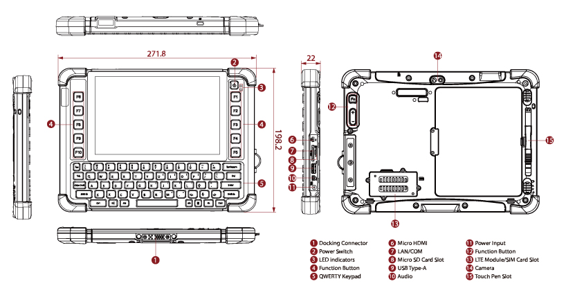 M101BK | | 産業用PC / エッジサーバー / 産業用タブレットならHPC