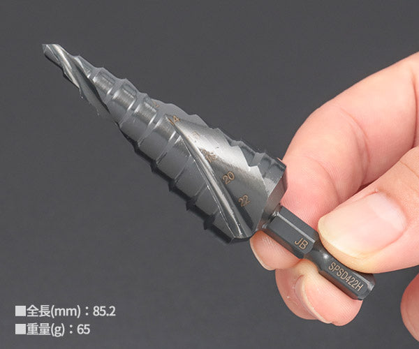 ロブテックス J-CRAFT99 JBSPSD422H 4~22mm 10段 スパイラルステージ