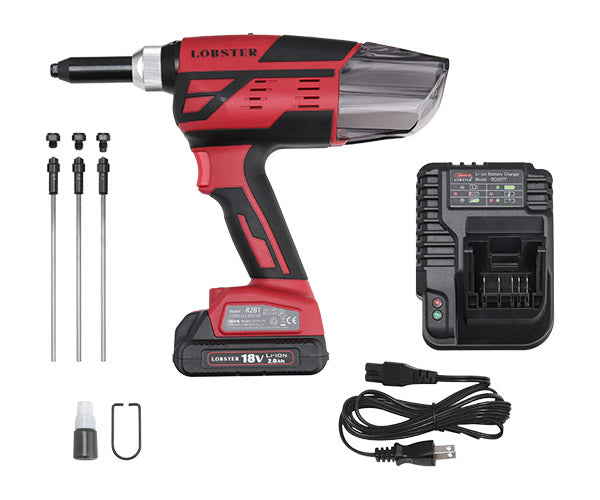 ロブテックス R2B1 コードレスリベッター エビ LOBSTER ロブスター