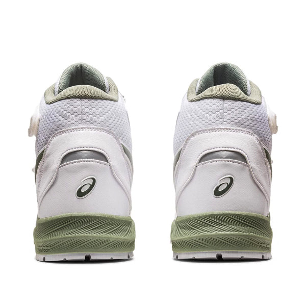 新作] アシックス 安全靴 ウィンジョブ CP216 ホワイト×ライケン