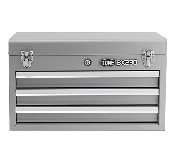 TONE 片開きツールケース（シルバー） bx230sv【エヒメマシン】