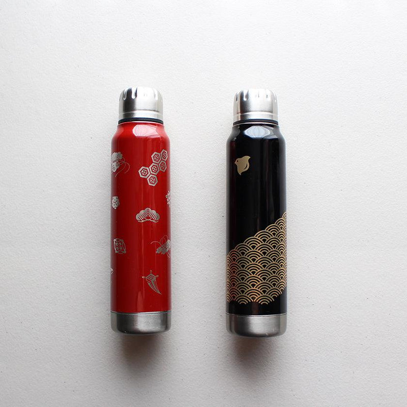TUMBLER / WATER BOTTLE] THERMO MUG URUSHI UMBRELLA BOTTLE WAVE