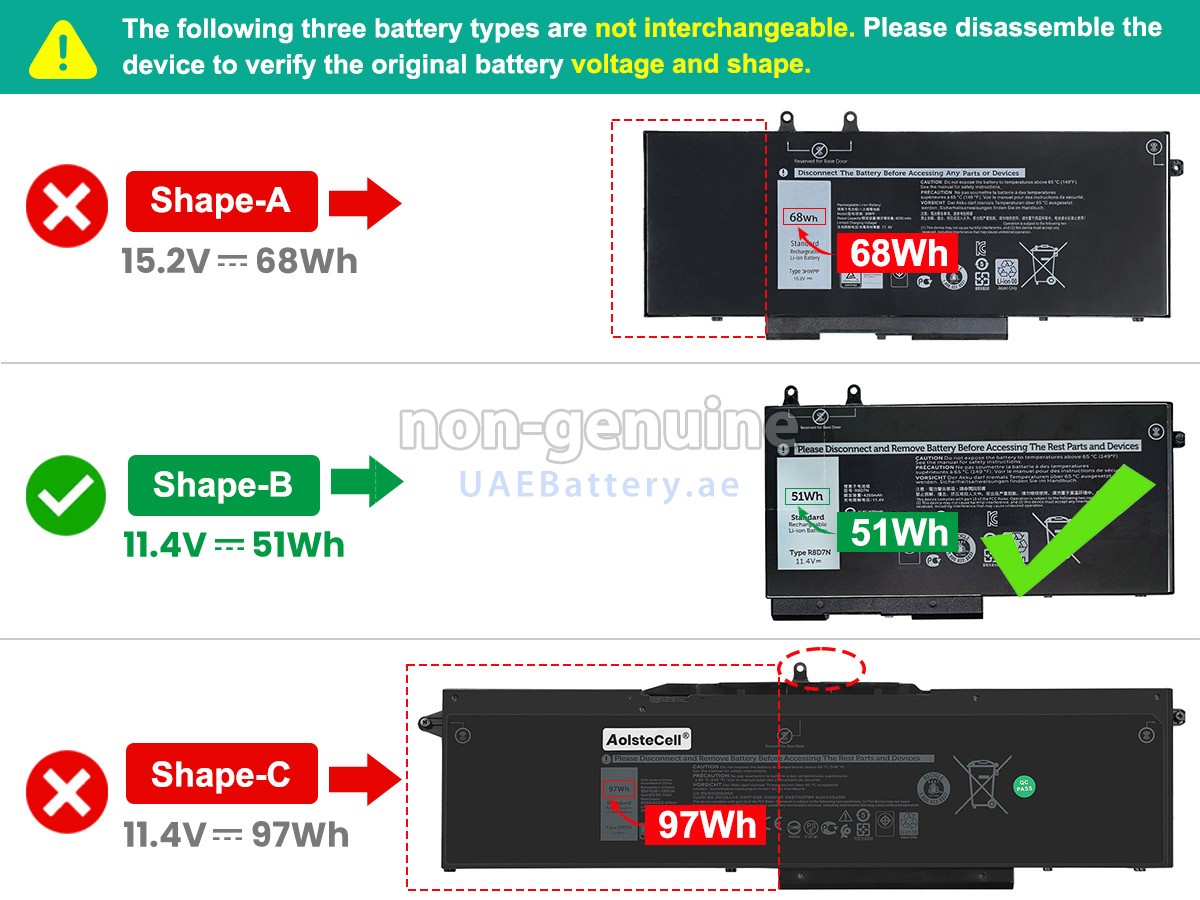 Dell Precision 3551 replacement battery | UAEBattery