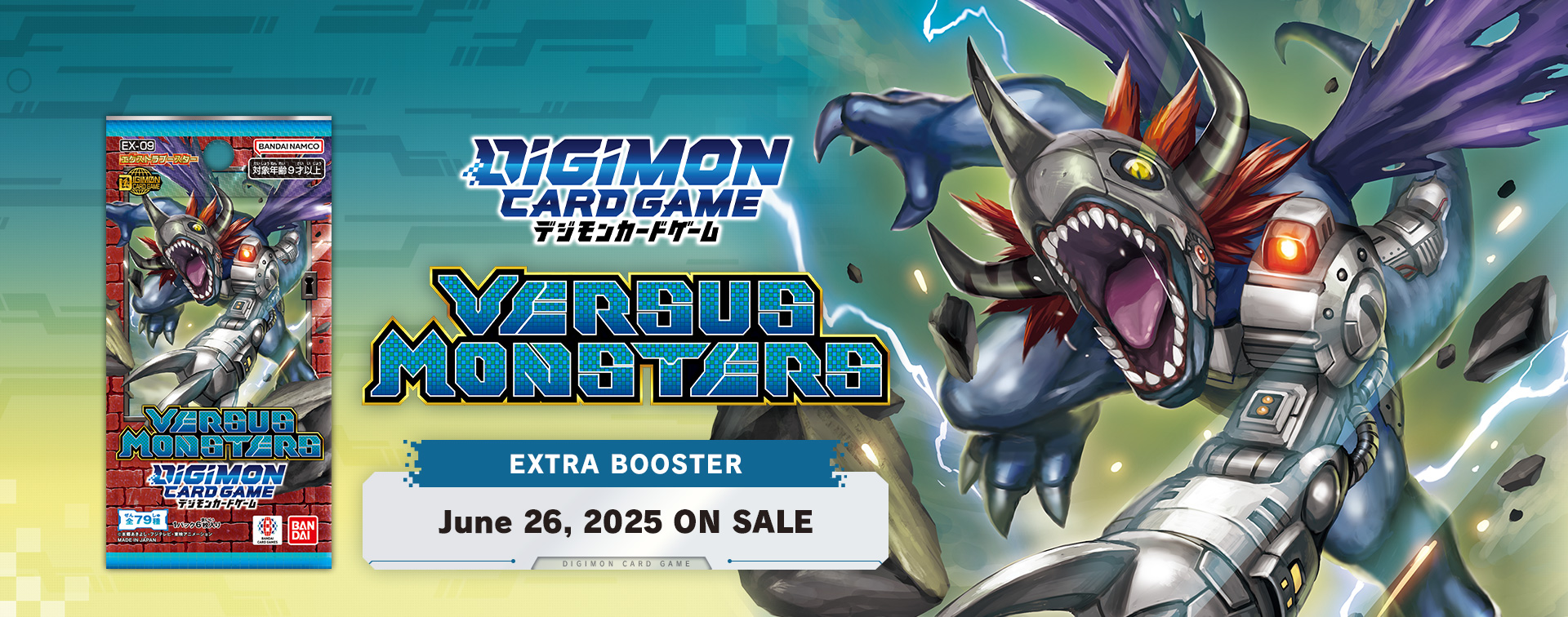 DIGIMON CARD GAME EXTRA BOOSTER VERSUS MONSTERS [EX-09