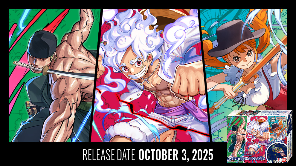 STARTER DECK Learn Together Deck Set − PRODUCTS｜ONE PIECE CARD