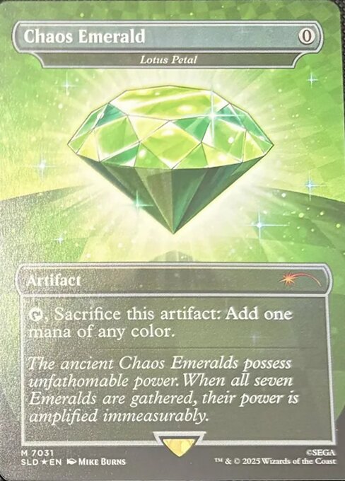 Foil】(SLD-MA)『Chaos Emerald』Lotus Petal/水蓮の花びら 【No.7031