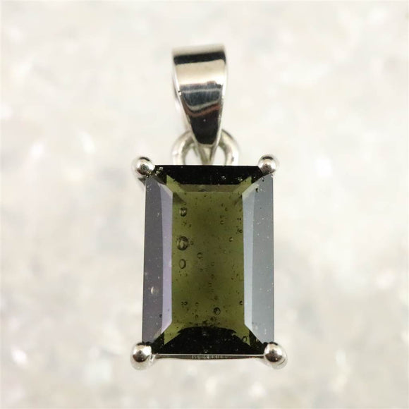 モルダバイト ファセットカット ペンダントトップ | 榎本通商
