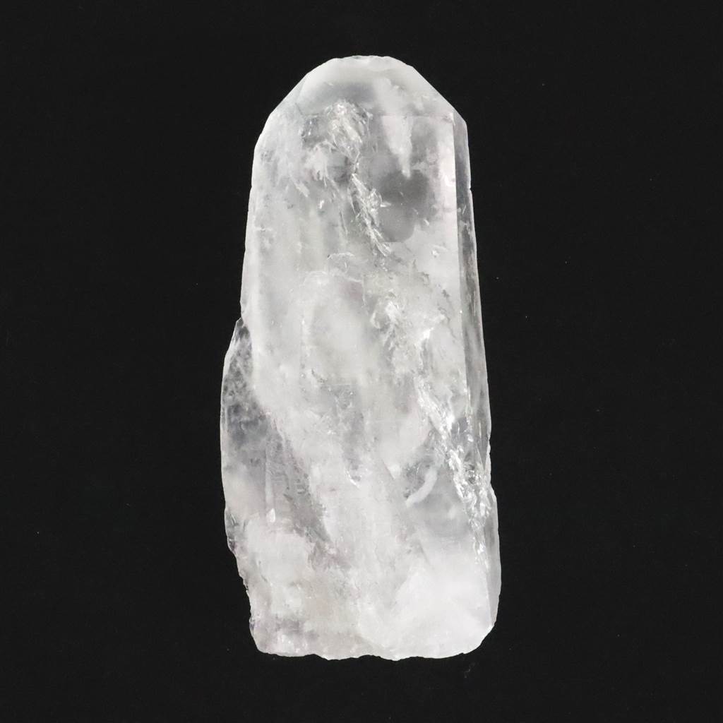 ブラジル産 ライトニングクォーツ 雷水晶 110mm原石 189g (ID:98915