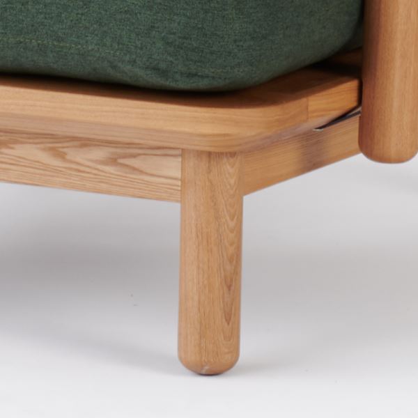 KUUM ソファ 1人掛け 幅85cm | 両肘タイプ・天然木アッシュフレーム – ENEN