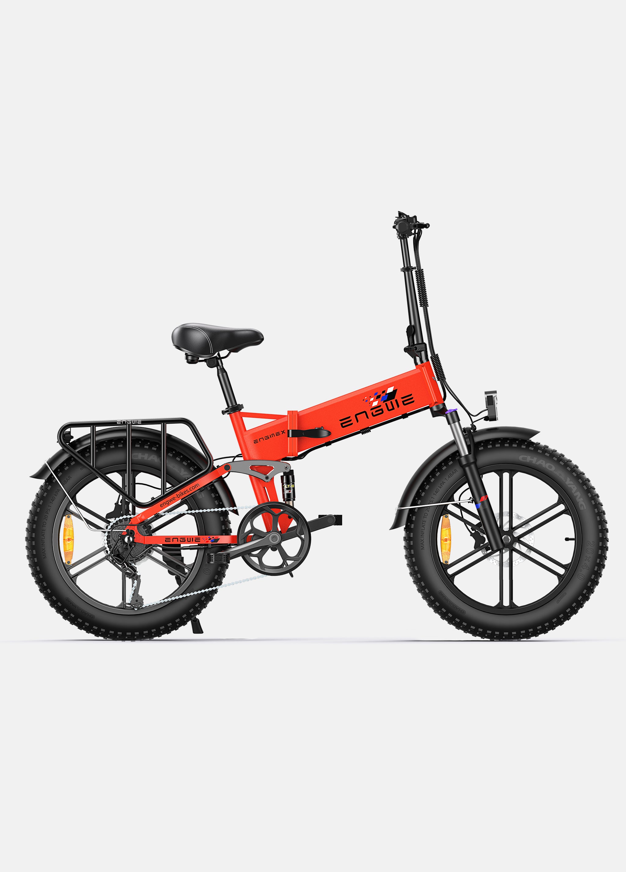 ENGWE ENGINE X 120KM Dual Suspension Foldable Fat Ebike – ENGWE