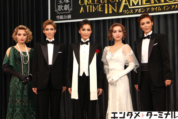 宝塚歌劇団 雪組公演『ONCE UPON A TIME IN AMERICA』望海 風斗、真彩