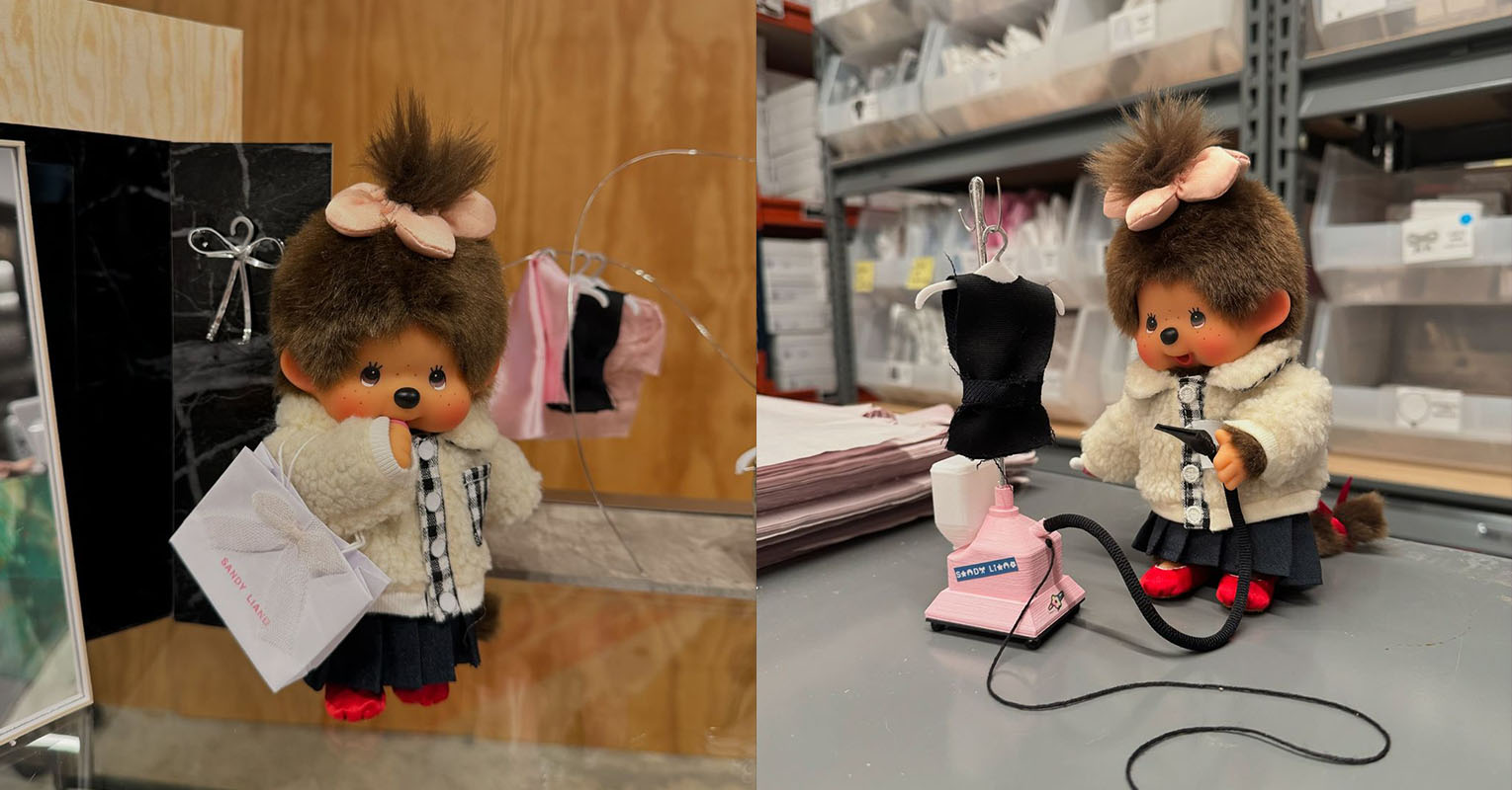 Sandy Liang and Monchhichi Are Releasing This Year's Cutest