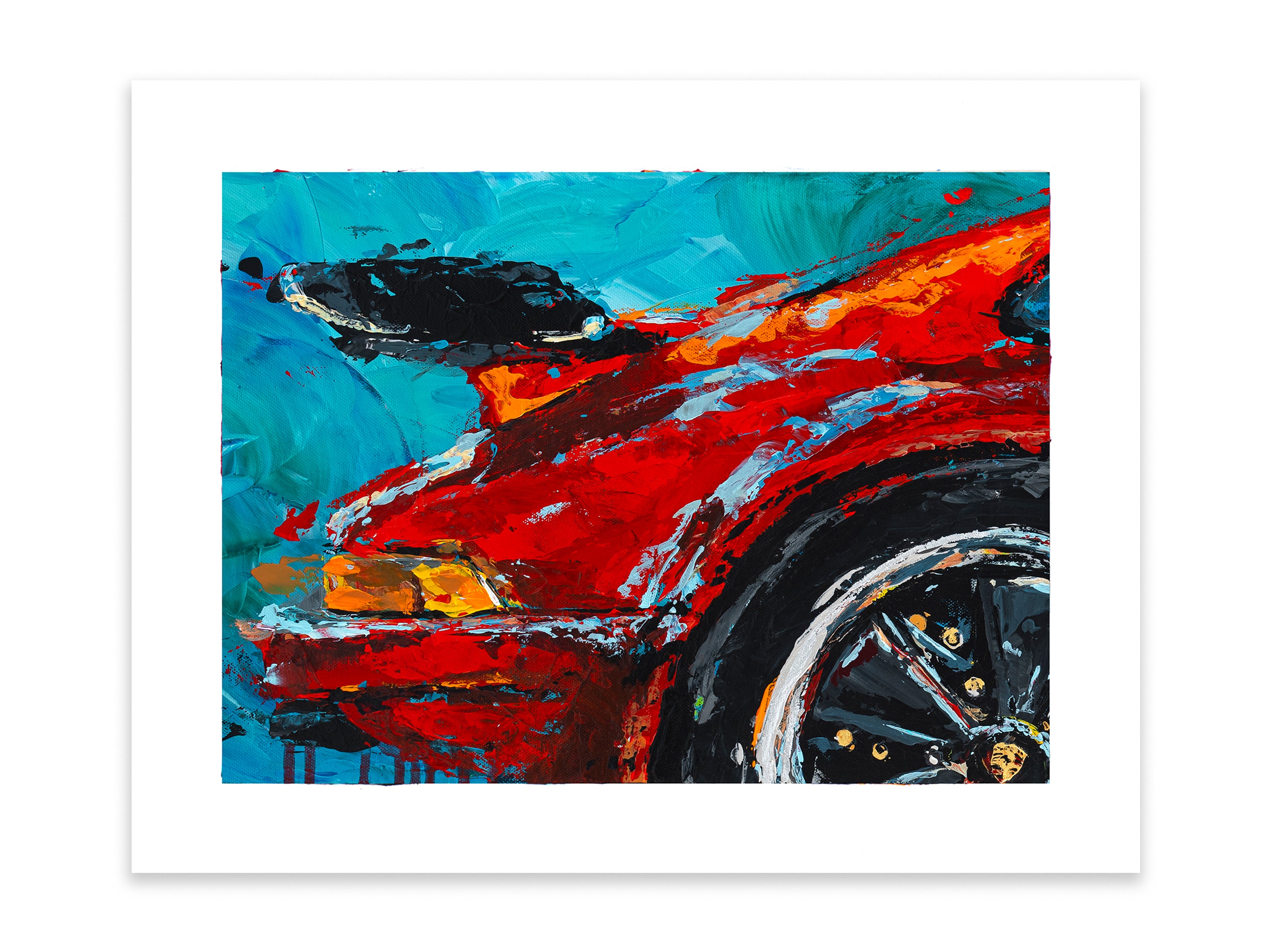 Andy's Turbo by Lyn Hiner Studios - Porsche 930 – Esoteric Car Care