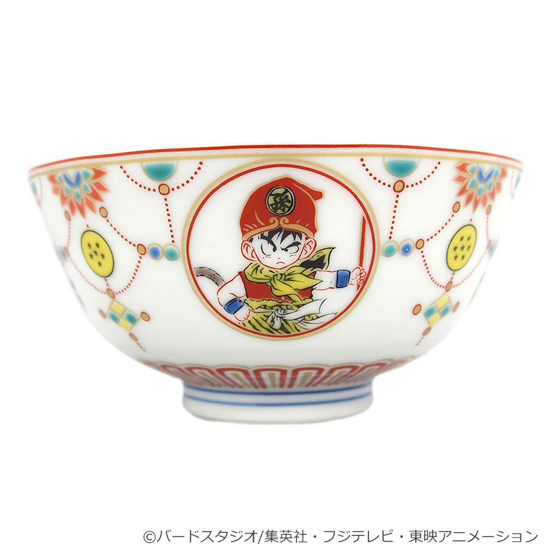 フジテレビ限定】ドラゴンボール 九谷焼飯碗 瓔珞紋悟飯図