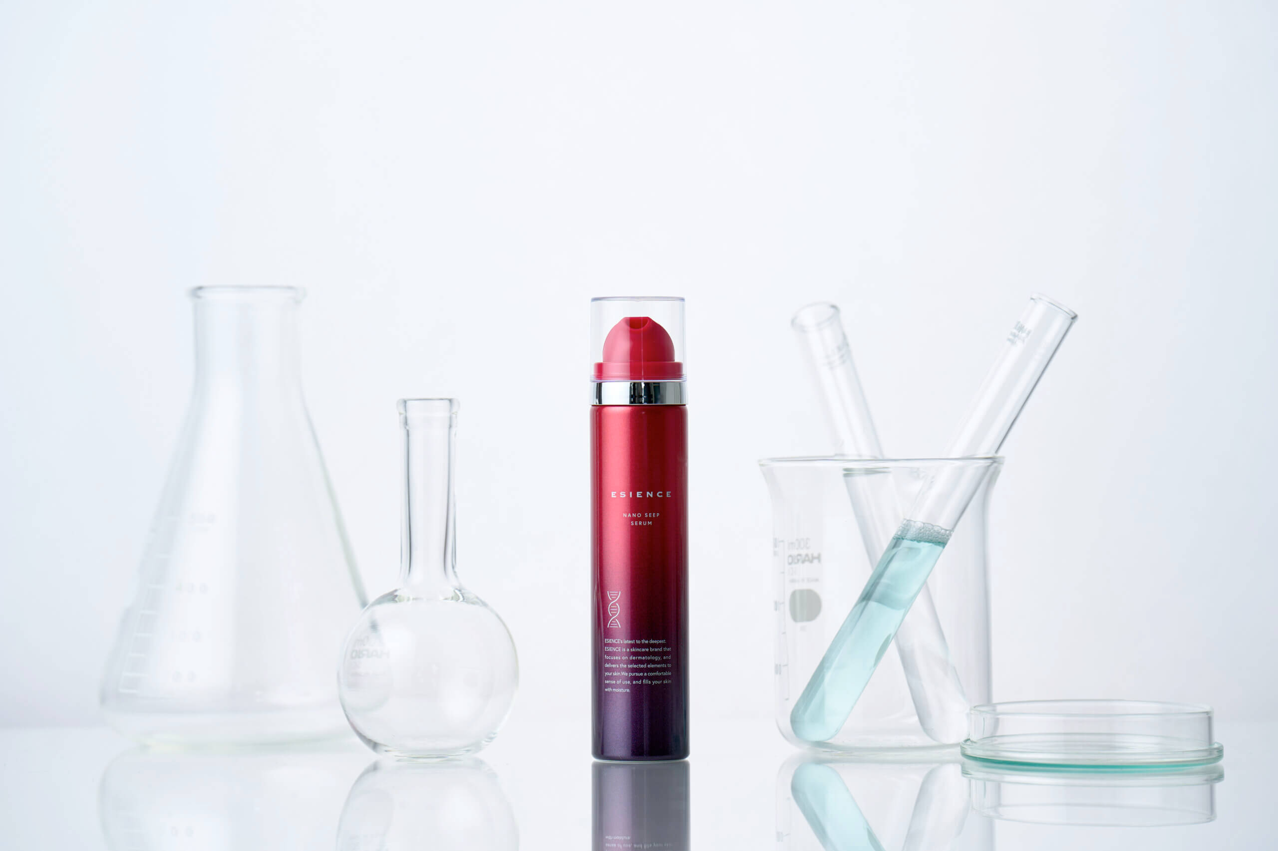 新商品、卵殻膜導入美容液「ナノシープセラム」化粧水「ナノディープ