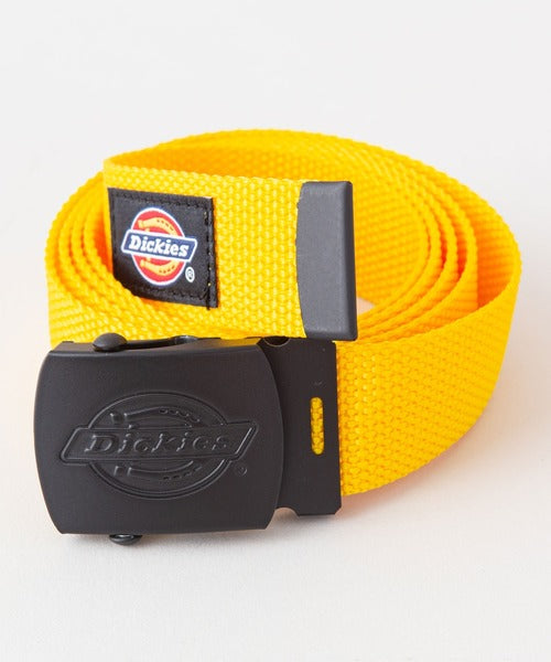DICKIES】 無地 ロング丈 シンプル ガチャベルト ブランドネームロゴ